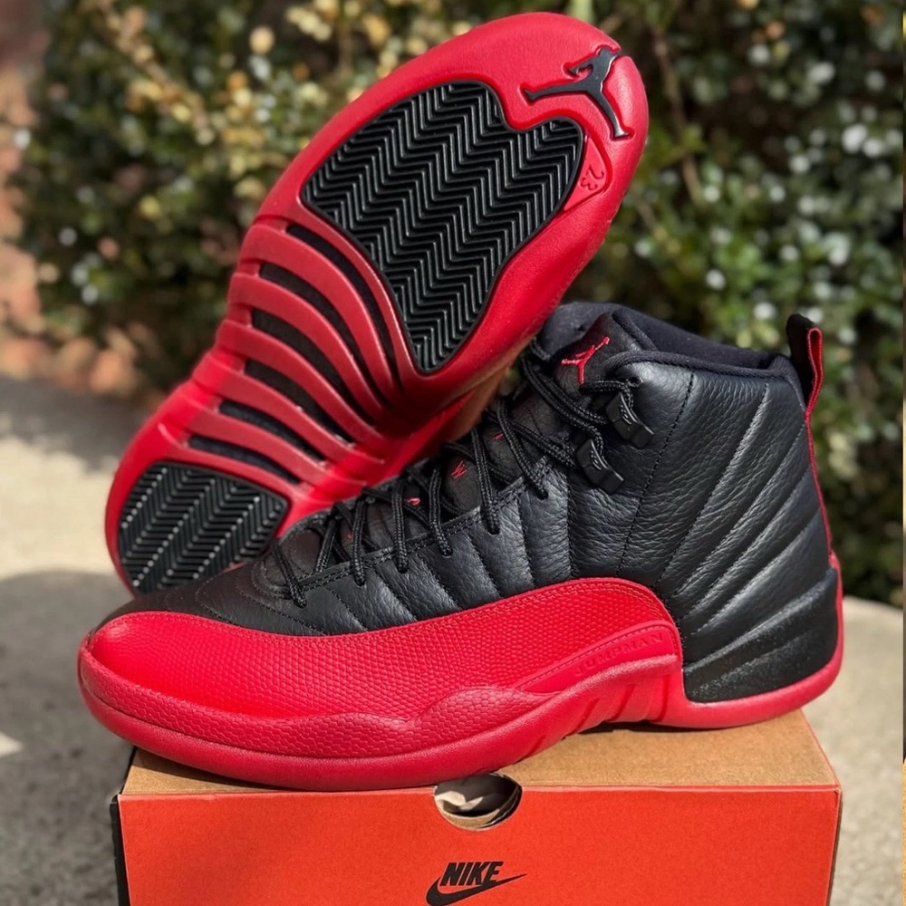 ❤️🤒 Nike Air Jordan 12 Retro OG Flu Game 😢❤️